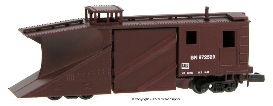 Burlington Northern - Russell Snow Plow - Walthers 932-8504